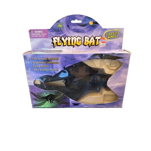 Gemmy Other - 2002 Gemmy Halloween Flying Bat Decor Spooky Vintage